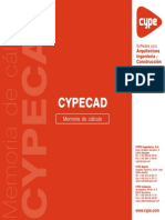 CYPECAD - Memoria de Cálculo - 031754