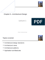 1 Chapter 6 Architectural Design