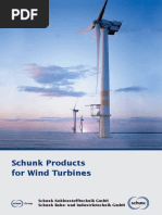 Schunk Products For Wind Turbines: Schunk Kohlenstofftechnik GMBH Schunk Bahn-Und Industrietechnik GMBH