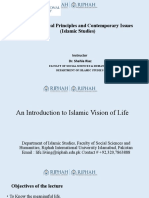 An Introduction To Islamic Vission of Life