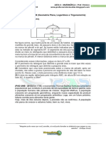 (PAS-UNB 2012 - 1 ETAPA) : QUESTÕES PAS UNB (Geometria Plana, Logaritmos e Trigonometria)