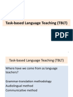 Task-Based Language Teaching