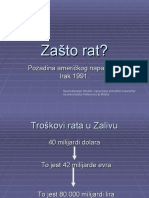 ZAŠTO RAT - Pročitaj