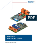 PCD2.F2xxx Serial Interface Modules: Manual