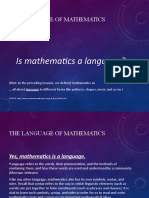 One Language of Mathematics