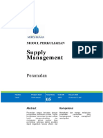 Modul SCM 05 Peramalan