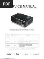 Service Manual: X1161/X1261/X1161A/X1161N/X110/H5360