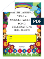English Module (Reading Lesson)