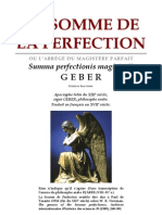 Alchimie Geber - La Somme de La Perfection