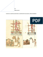 El sacrificio humano del Tlacacaliztli o flechamiento en códices mexicas