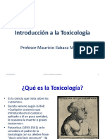 3) Introducción A La Toxicología