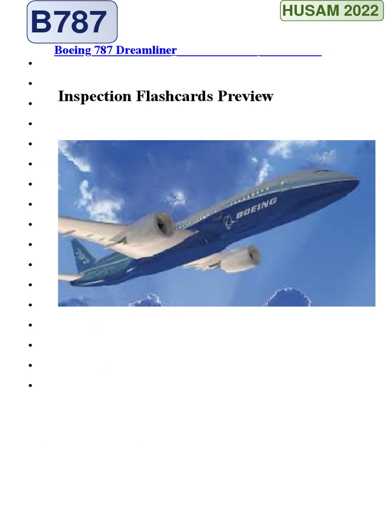 B787 Inspection OK | PDF