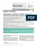 European Resuscitation Council Guidelines 2021 Pa