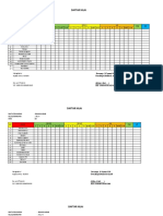 Daftar Nilai Semester 2