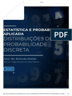 Unidade 3 - Gra1582 Estatística e Probabilidade Aplicada Gr0899-212!9!202120.Ead-17449.01