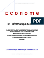 TD Informatique Econome Pour Impression