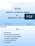SVM machine à vecteurs du support