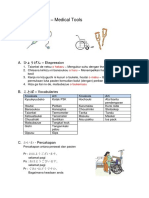 いりょうきぐ - Medical Tools: A. ひょうげん - Ekspression