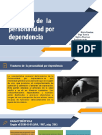 Trastorno de Personalidad Dependiente