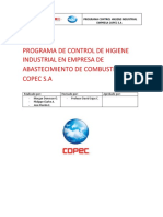 Programa de Control de Higiene Industrial - COPEC S.A - Actualizado