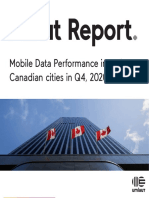 Audit Report.: Mobile Data Performance in Major Canadian Cities in Q4, 2020