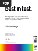 Bëst in Test.: Safaricom Kenya