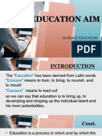 Education Aim