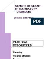 MX of Pleural Disorder