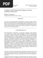 Download Computer-Aided Pronunciation Pedagogy by Arjan Kristani SN54497214 doc pdf