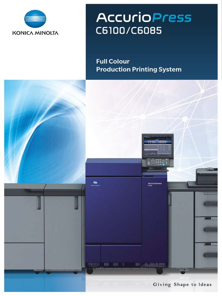 C 6100 Brochure | PDF | Image Scanner | Bookbinding