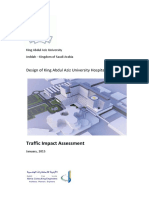 Traffic Impact Assessment: Design of King Abdul Aziz University Hospital (2 Phase)