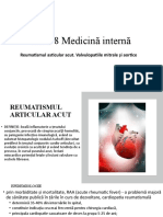 Curs 8 Medicina Interna AMG 2 RAA. Valvulopatiile Mitrale Și Aortice