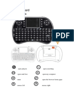 Mini Wirless Keyboard Manual