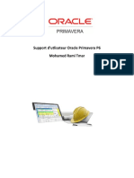 Support Utilisateur Oracle Primavera P6-RAM