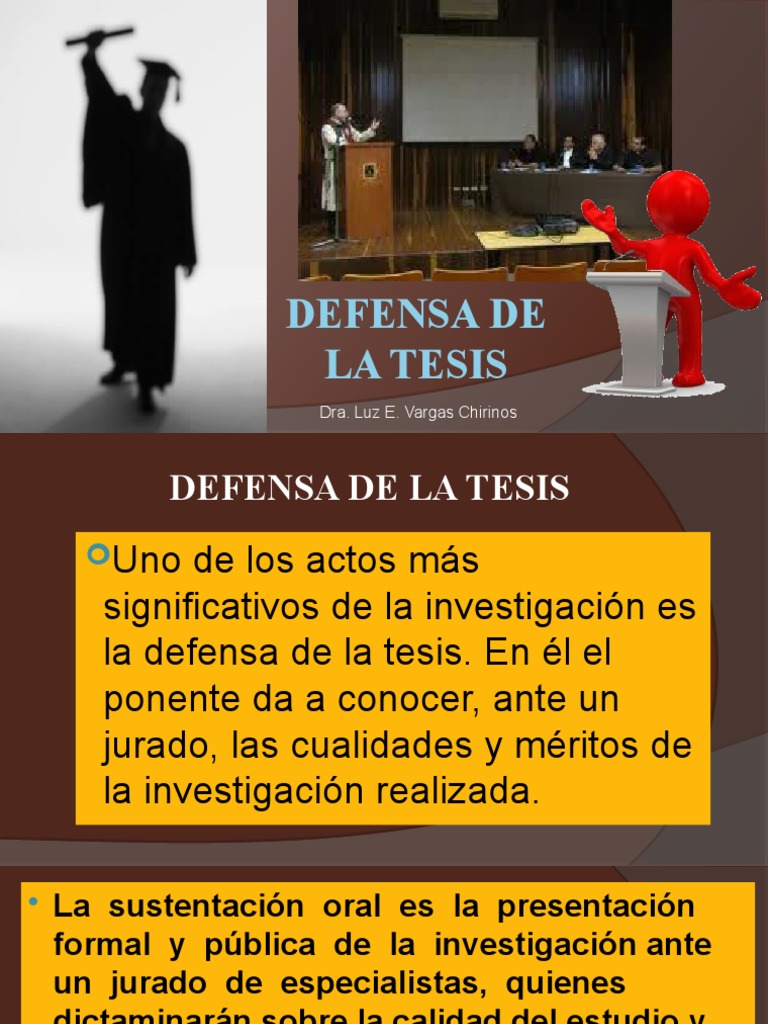 La Defensa de La Tesis 18-06-21 | PDF | Hipótesis
