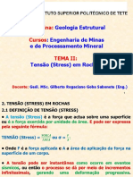 Geol. Estrut. Cap.2 PPT Tensao (Stress) em Rochas