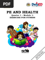 Pe and Health: Quarter 1 - Module 1: Exercise For Fitness