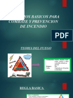 Principios Basicos para Combate y Prevencion de Incendio