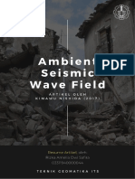 Ambient Seismic Lokasi