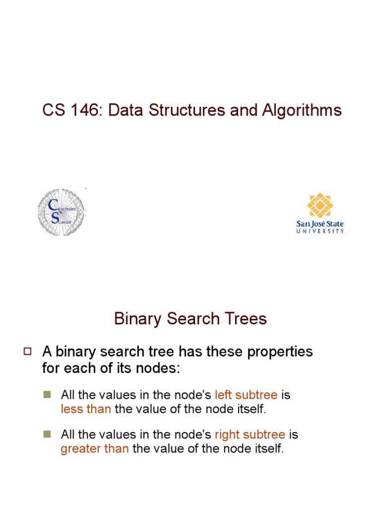 AVL Trees Lecture-Advanced Data Structures | PDF | Applied Mathematics ...