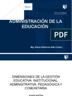 PPT3-Dimensiones de La Gestión Educativa.