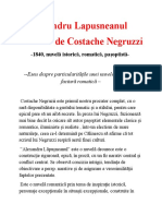 Alexandru Lăpușneanul-Costache Negruzzi