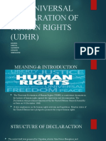 The Universal Declaration of Human Rights (Udhr
