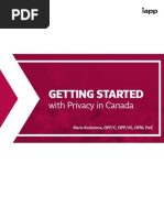 Getting Started: With Privacy in Canada