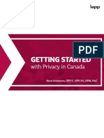 Getting Started: With Privacy in Canada