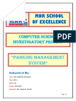 Siddharth Pandey Parking Management CSCProject