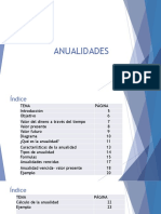 Anualidades - Matematicas Financieras