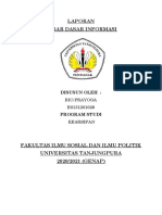Laporan Dasar Dasar Informasi Rio Prayoga - E0131201028