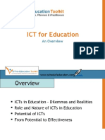ICT For Education: An Overview