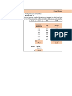 Excel Step by Step: Finding Measures of Variation Example XL3 - 2